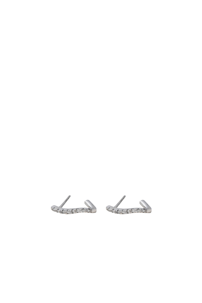 Twist Diamond Earrings